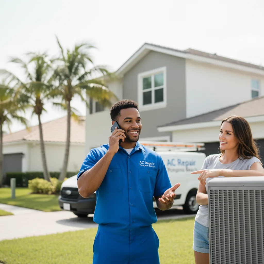 AC Repair Pompano Beach customer support in New Hill